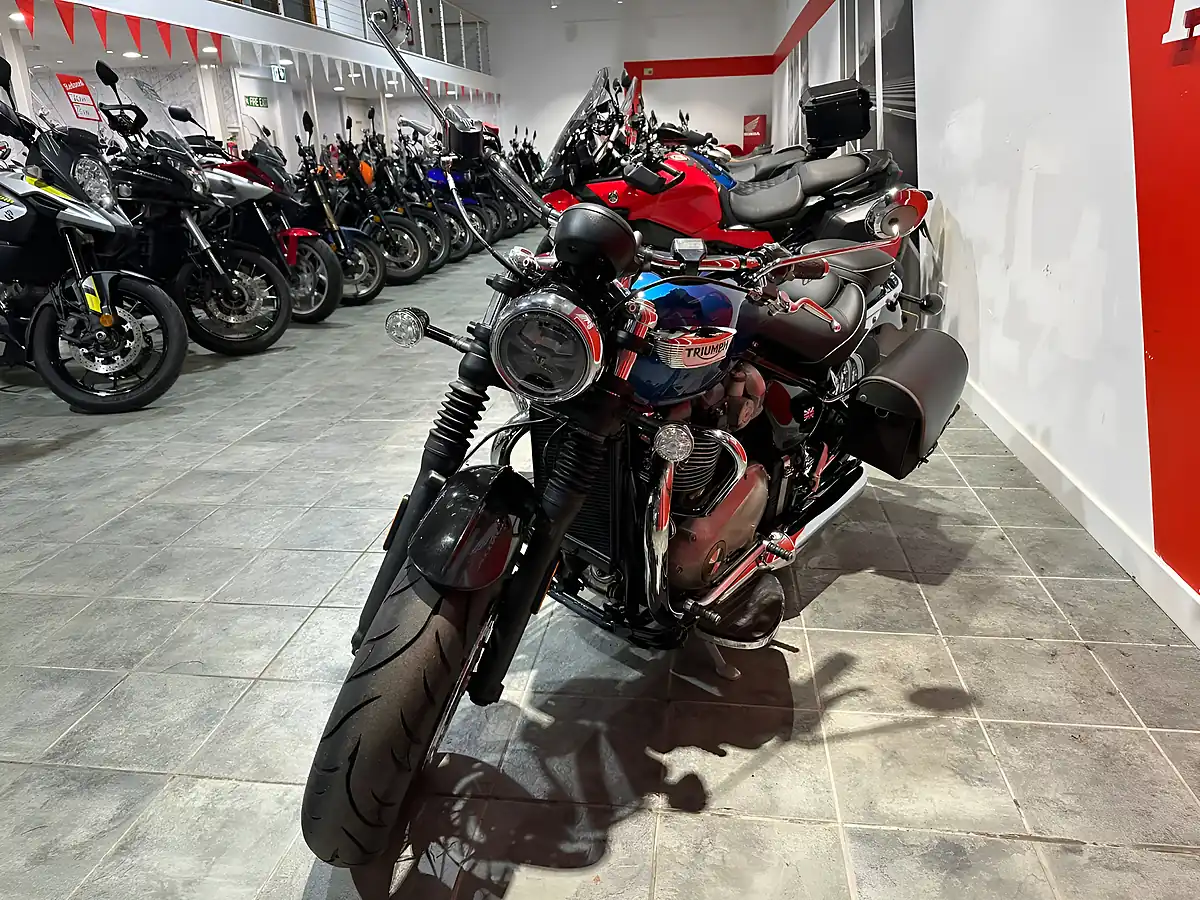 Used 2020 Triumph Bonneville Speedmaster Blue - Interior and Exterior details 4