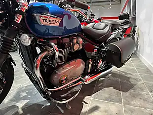 Used 2020 Triumph Bonneville Speedmaster Blue - Interior and Exterior details 5
