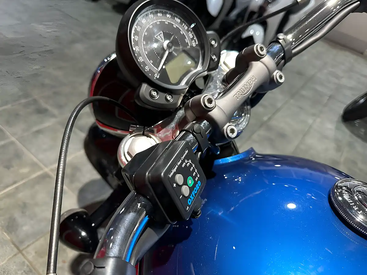 Used 2020 Triumph Bonneville Speedmaster Blue - Interior and Exterior details 8