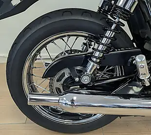 Used 2020 Triumph Bonneville T100 Bud Ekins Special Edition Red - Interior and Exterior details 12