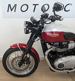 Used 2020 Triumph Bonneville T100 Bud Ekins Special Edition Red - Interior and Exterior details 16
