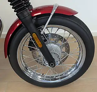 Used 2020 Triumph Bonneville T100 Bud Ekins Special Edition Red - Interior and Exterior details 17