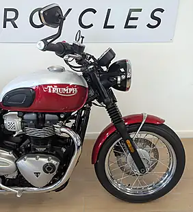 Used 2020 Triumph Bonneville T100 Bud Ekins Special Edition Red - Interior and Exterior details 20