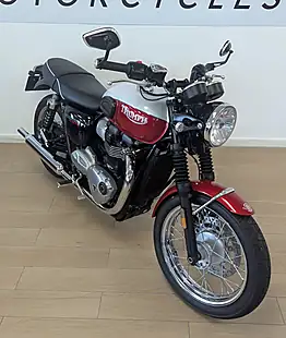 Used 2020 Triumph Bonneville T100 Bud Ekins Special Edition Red - Interior and Exterior details 6