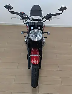 Used 2020 Triumph Bonneville T100 Bud Ekins Special Edition Red - Interior and Exterior details 7