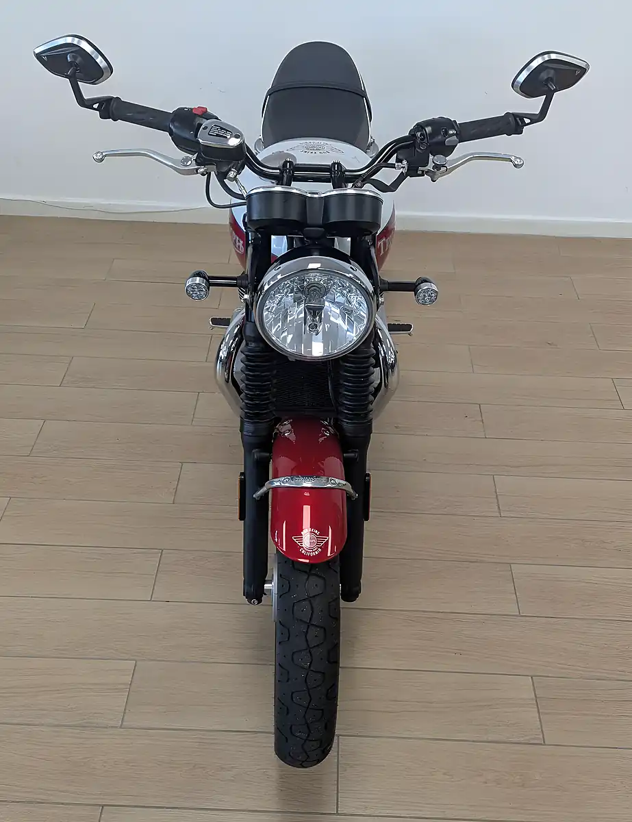 Used 2020 Triumph Bonneville T100 Bud Ekins Special Edition Red - Interior and Exterior details 7
