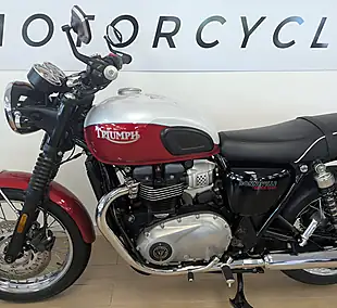 Used 2020 Triumph Bonneville T100 Bud Ekins Special Edition Red - Interior and Exterior details 9