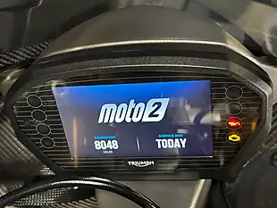 Used 2020 Triumph Daytona MOTO2 Black - Interior and Exterior details 3