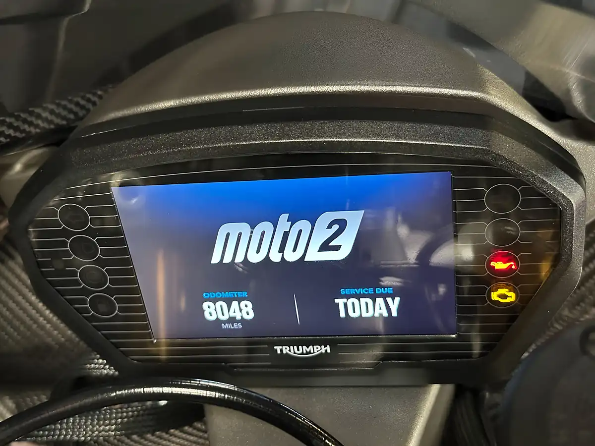Used 2020 Triumph Daytona MOTO2 Black - Interior and Exterior details 3