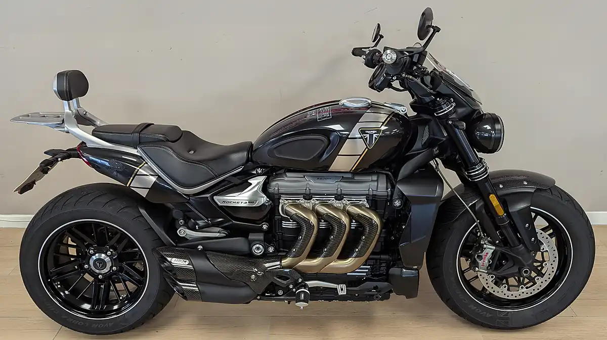 Used 2020 Triumph Rocket Iii Tfc Black - Front View