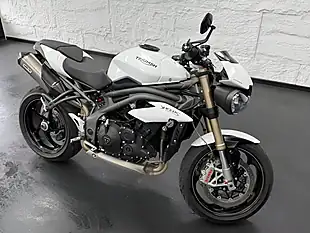 Used 2020 Triumph Speed Triple 1050 S White - Interior and Exterior details 11