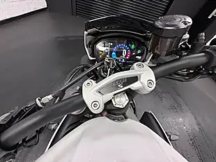 Used 2020 Triumph Speed Triple 1050 S White - Interior and Exterior details 14