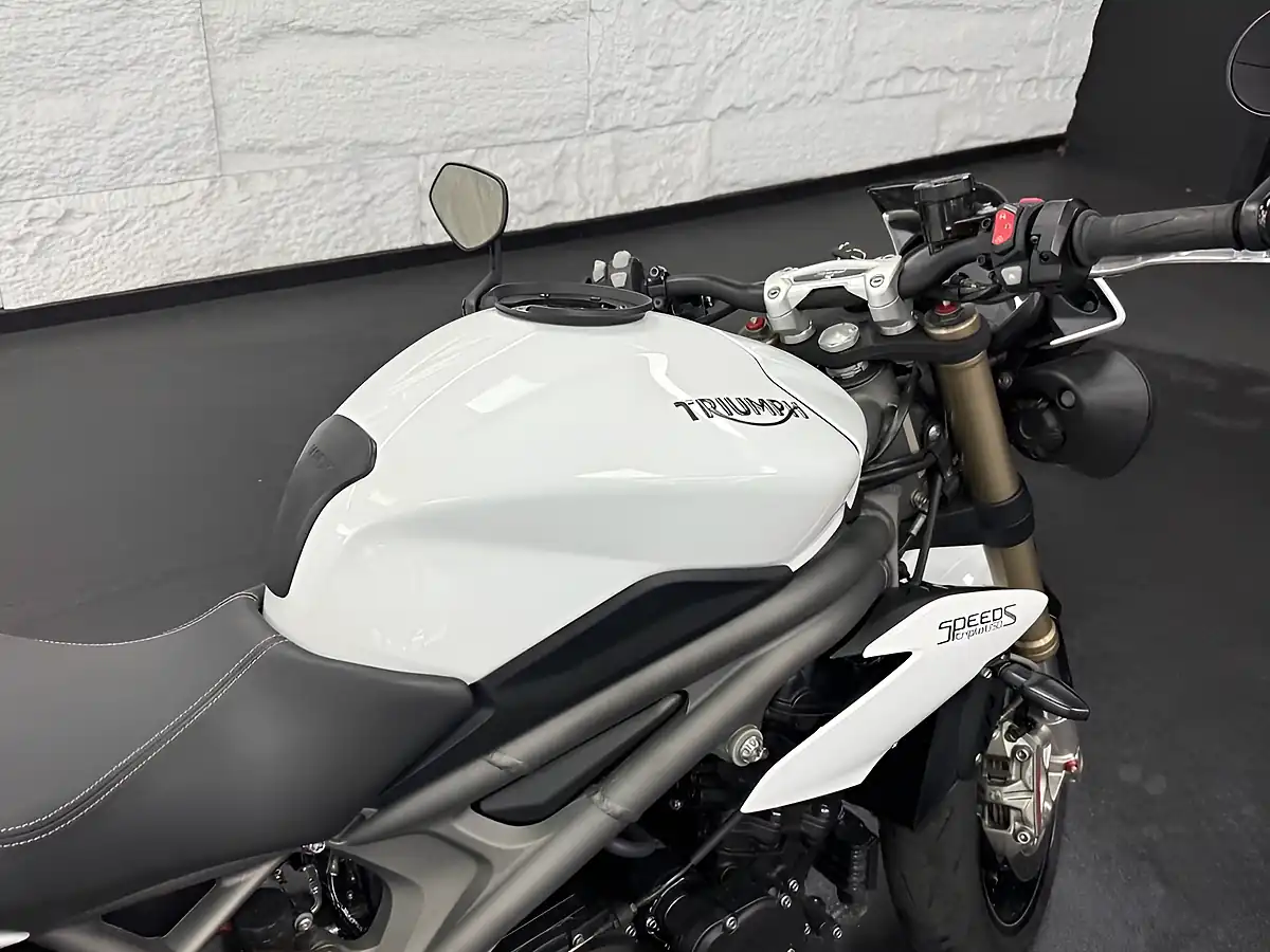 Used 2020 Triumph Speed Triple 1050 S White - Interior and Exterior details 15