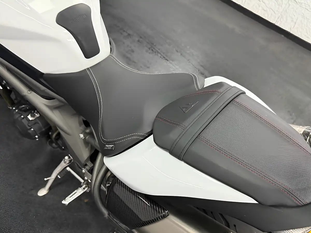 Used 2020 Triumph Speed Triple 1050 S White - Interior and Exterior details 16
