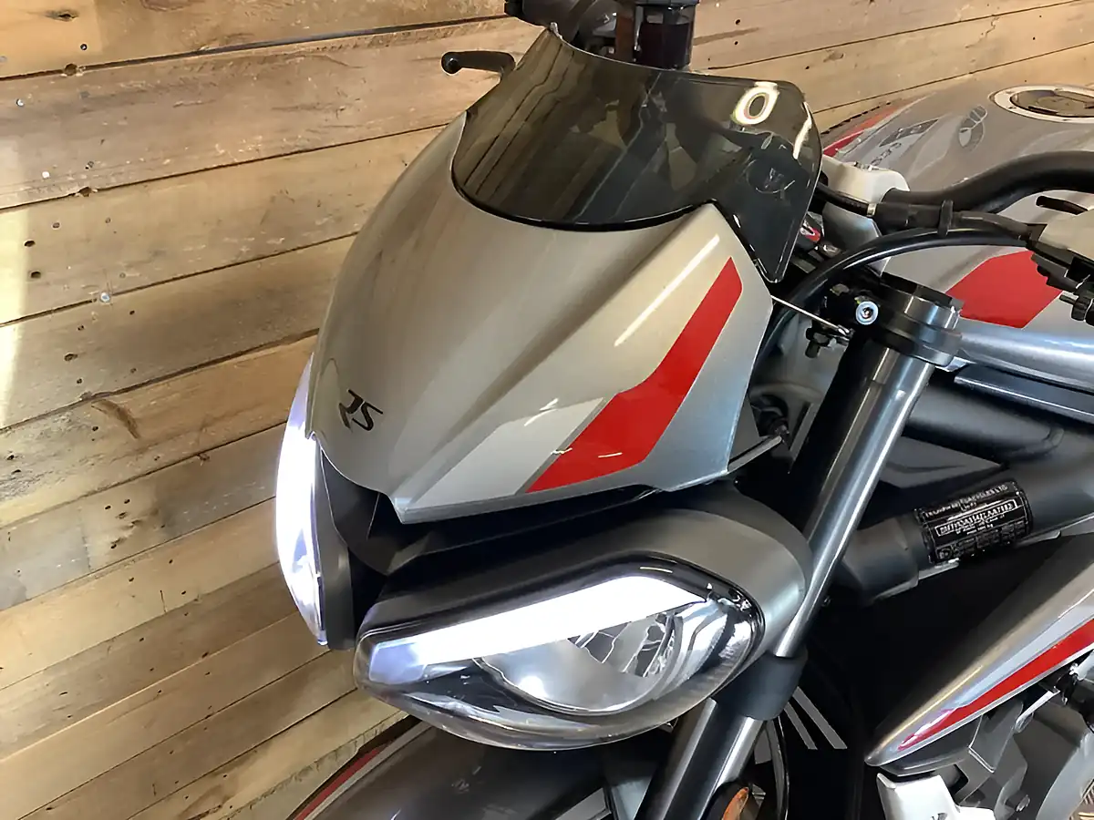 Used 2020 Triumph Street Triple RS X-Ring Silver - Interior and Exterior details 13