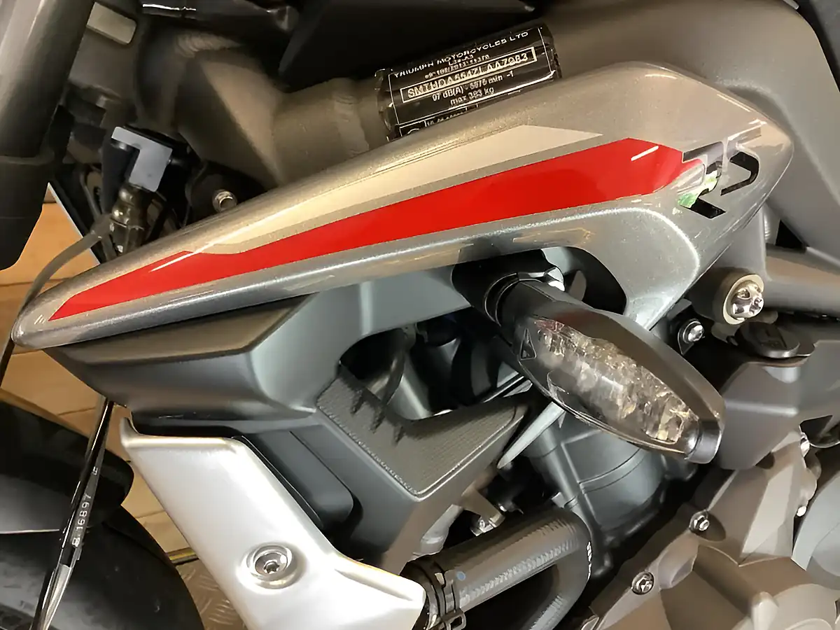 Used 2020 Triumph Street Triple RS X-Ring Silver - Interior and Exterior details 16