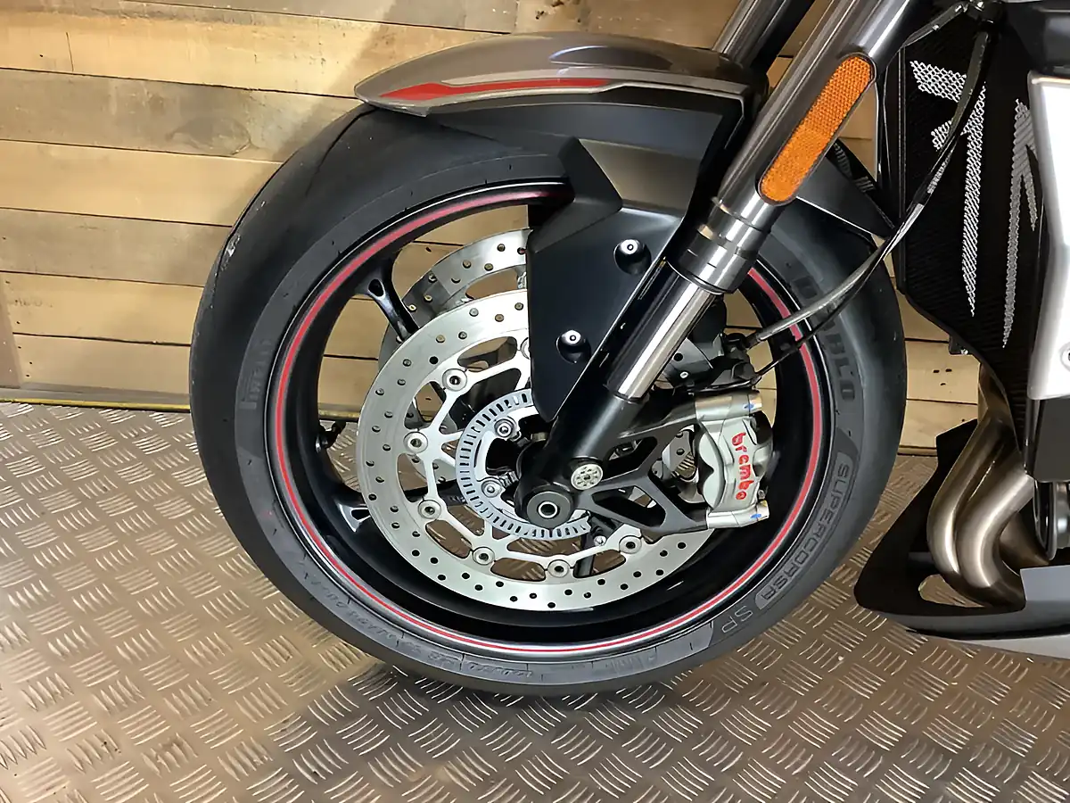 Used 2020 Triumph Street Triple RS X-Ring Silver - Interior and Exterior details 17