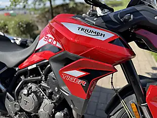 Used 2020 Triumph Tiger 900 GT Red - Interior and Exterior details 12