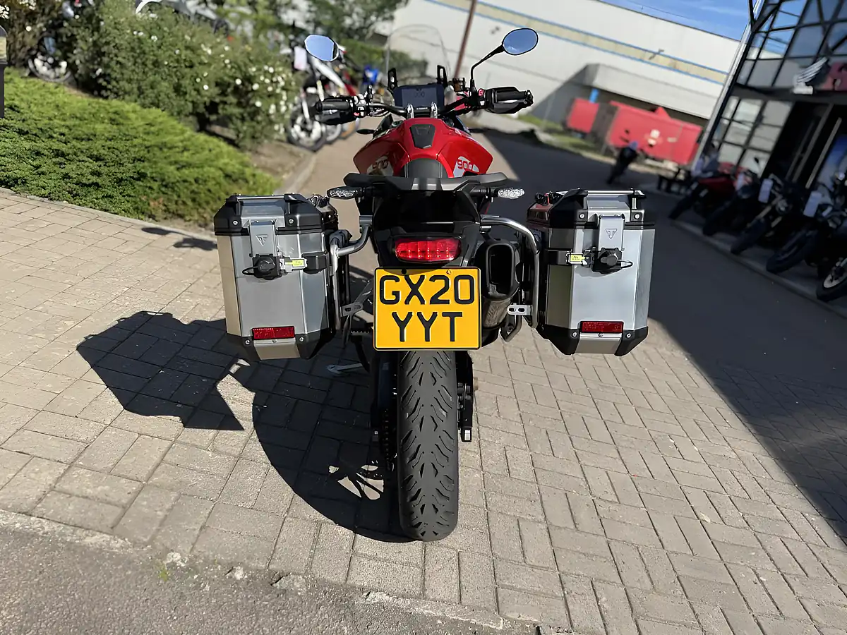 Used 2020 Triumph Tiger 900 GT Red - Interior and Exterior details 8