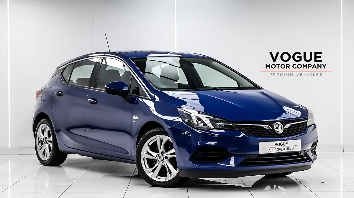 Used 2020 Vauxhall Astra Sri Blue - Front View