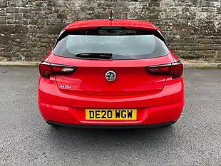 Used 2020 Vauxhall Astra Sri Nav Lava Red - Interior and Exterior details 6