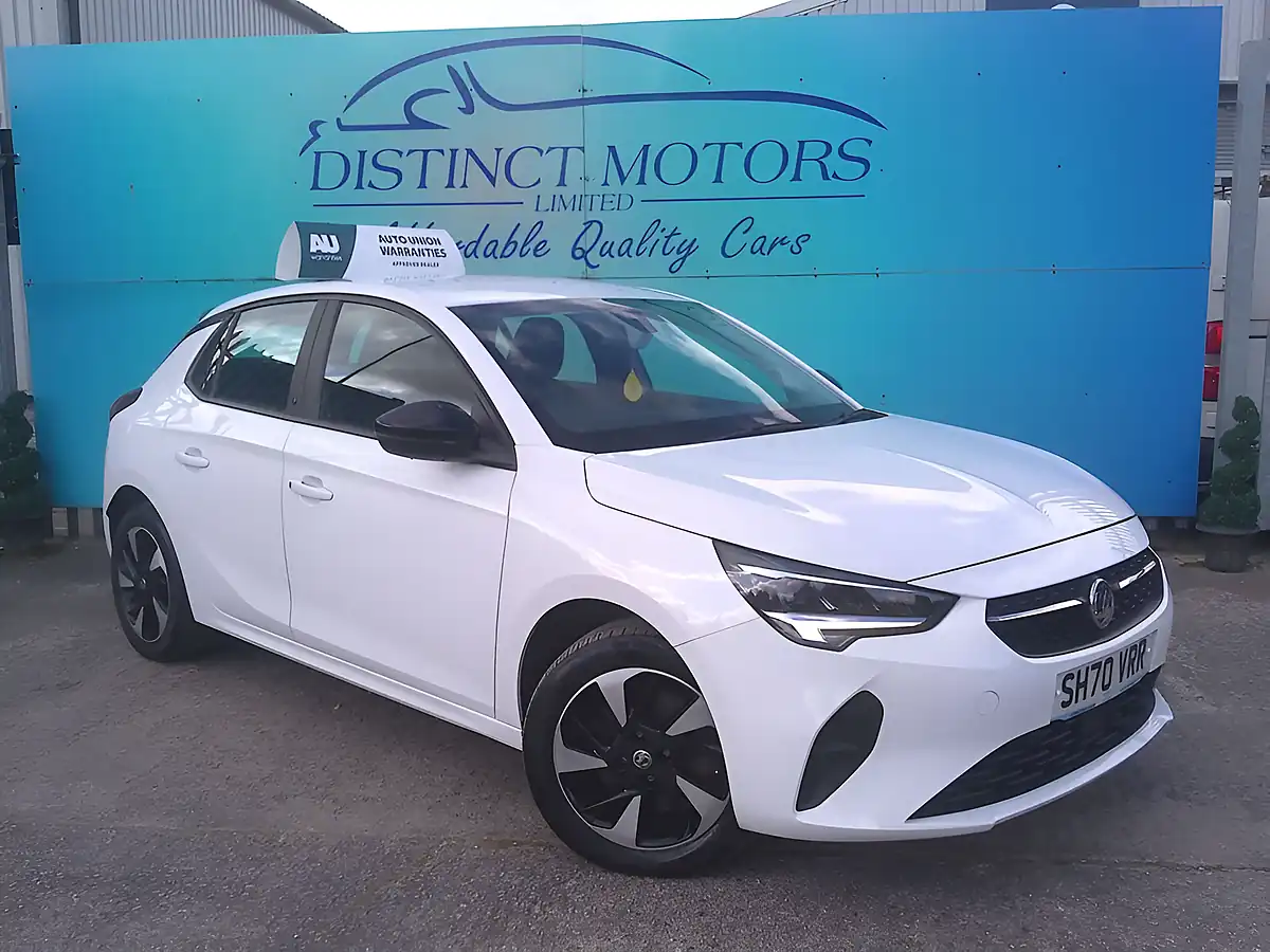 Used 2020 Vauxhall Corsa Electric Se Nav White - Front View