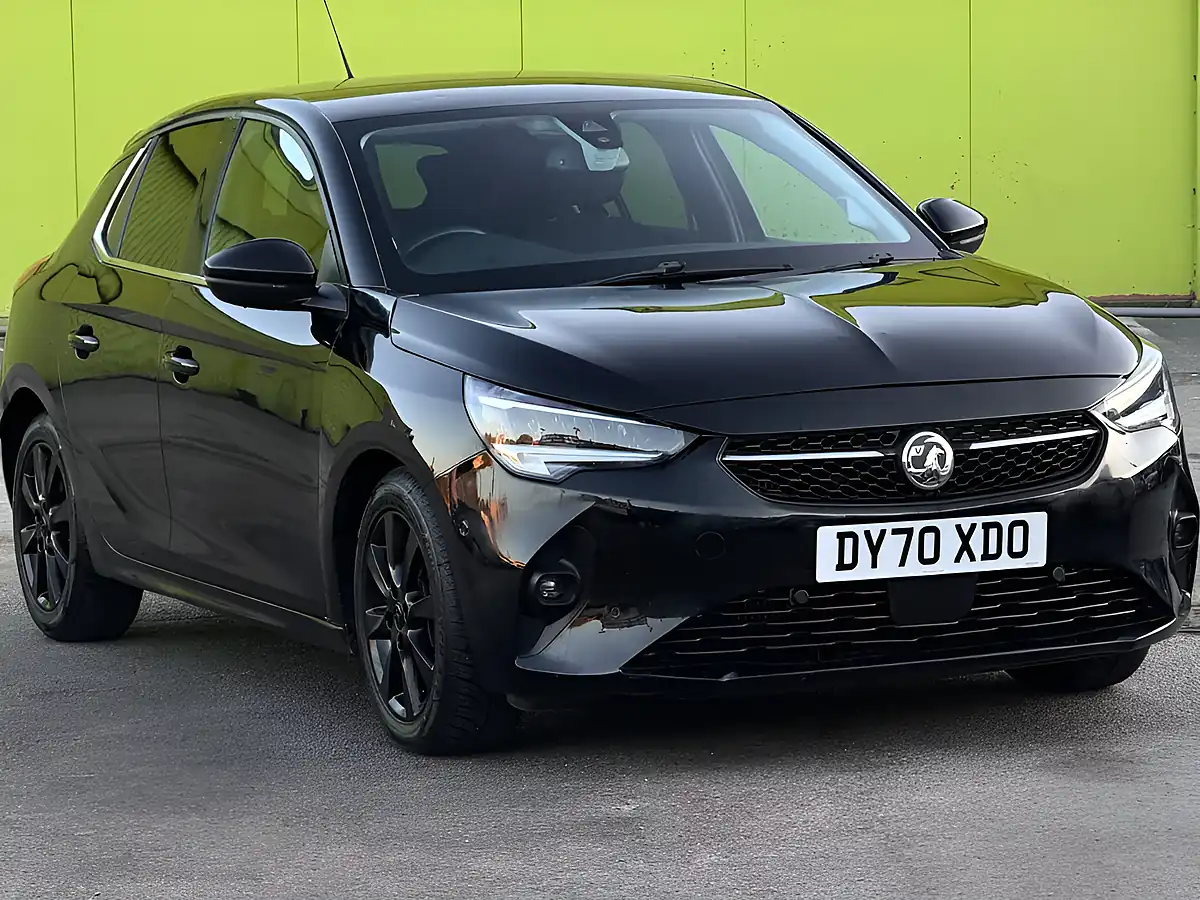 Used 2020 Vauxhall Corsa Elite Nav Black - Front View