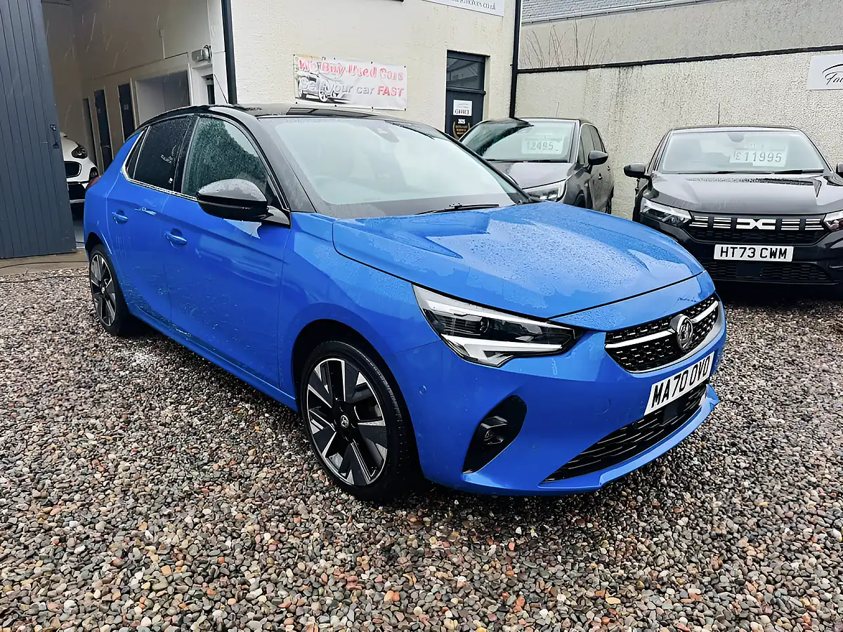 Used 2020 Vauxhall Corsa Elite Nav Blue - Front View
