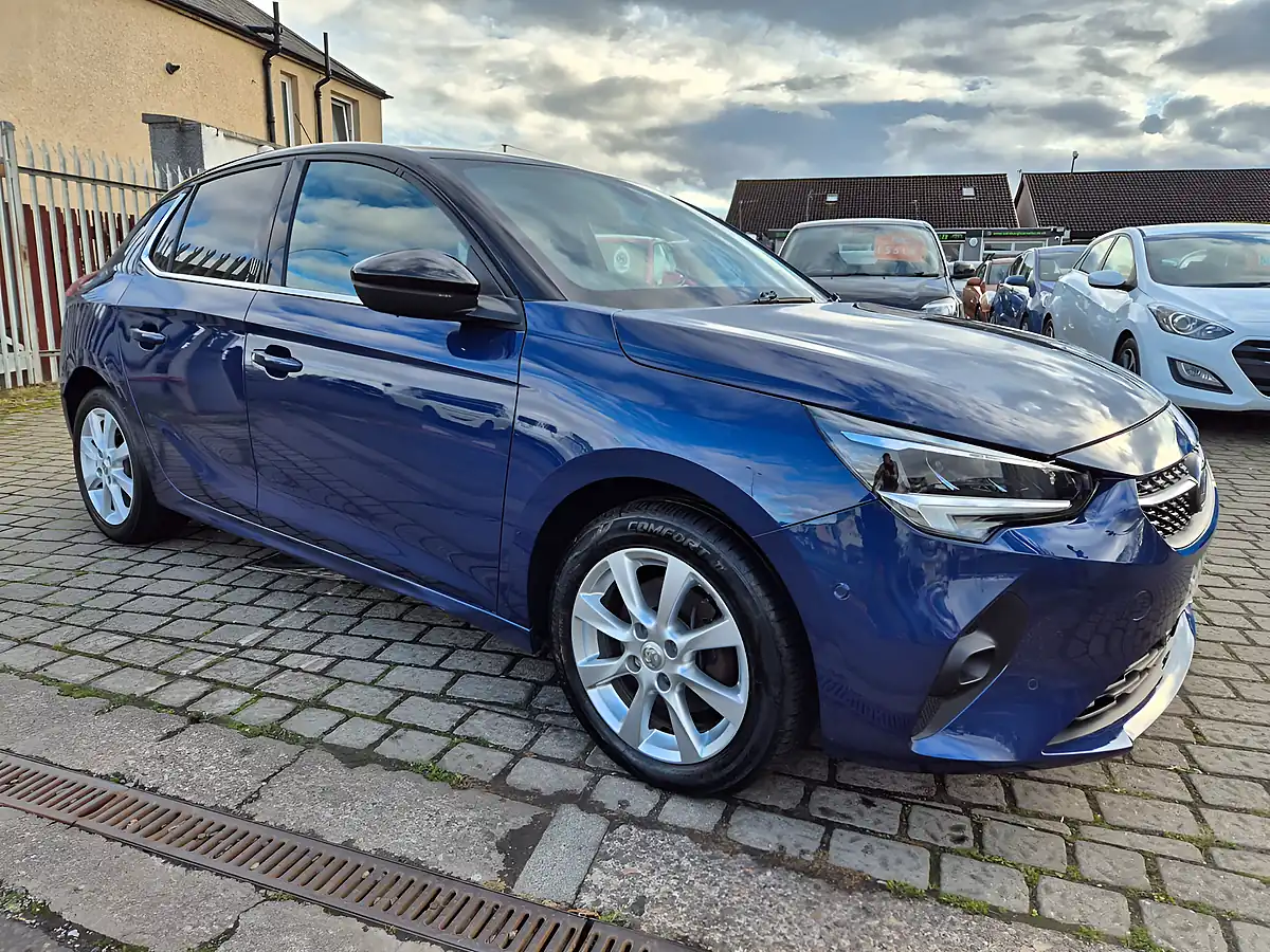 Used 2020 Vauxhall Corsa Elite Nav Blue - Front View