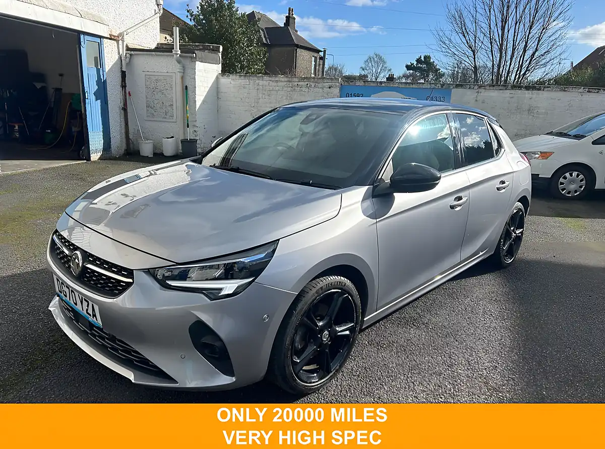 Used 2020 Vauxhall Corsa Elite Nav Premium Grey - Front View
