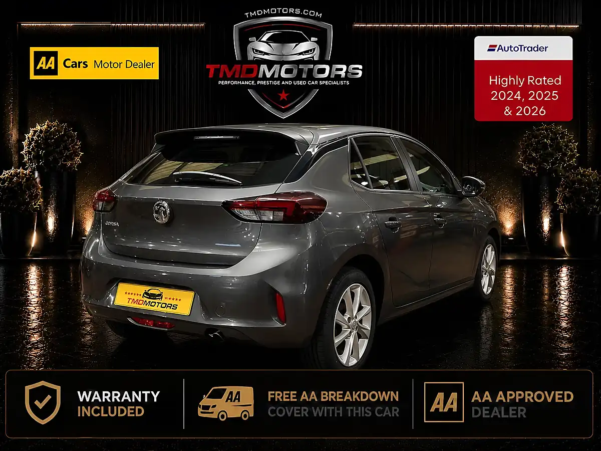 Used 2020 Vauxhall Corsa Se Grey - Interior and Exterior details 3