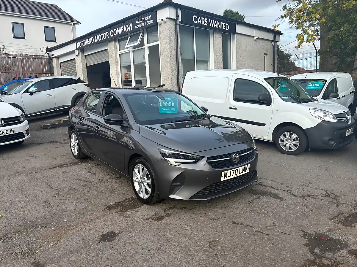 Used 2020 Vauxhall Corsa Se Grey - Front View