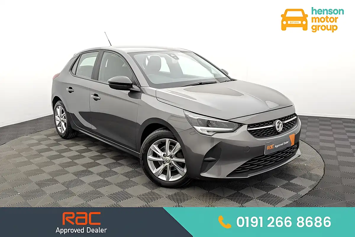 Used 2020 Vauxhall Corsa Se Nav Grey - Front View