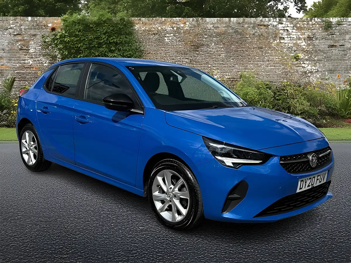 Used 2020 Vauxhall Corsa Se Nav Premium Blue - Front View