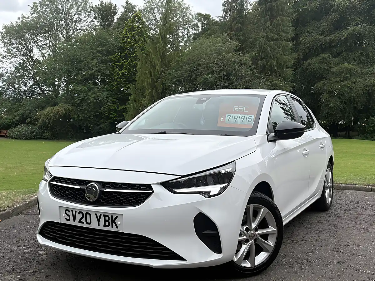 Used 2020 Vauxhall Corsa Se Nav Premium White - Front View