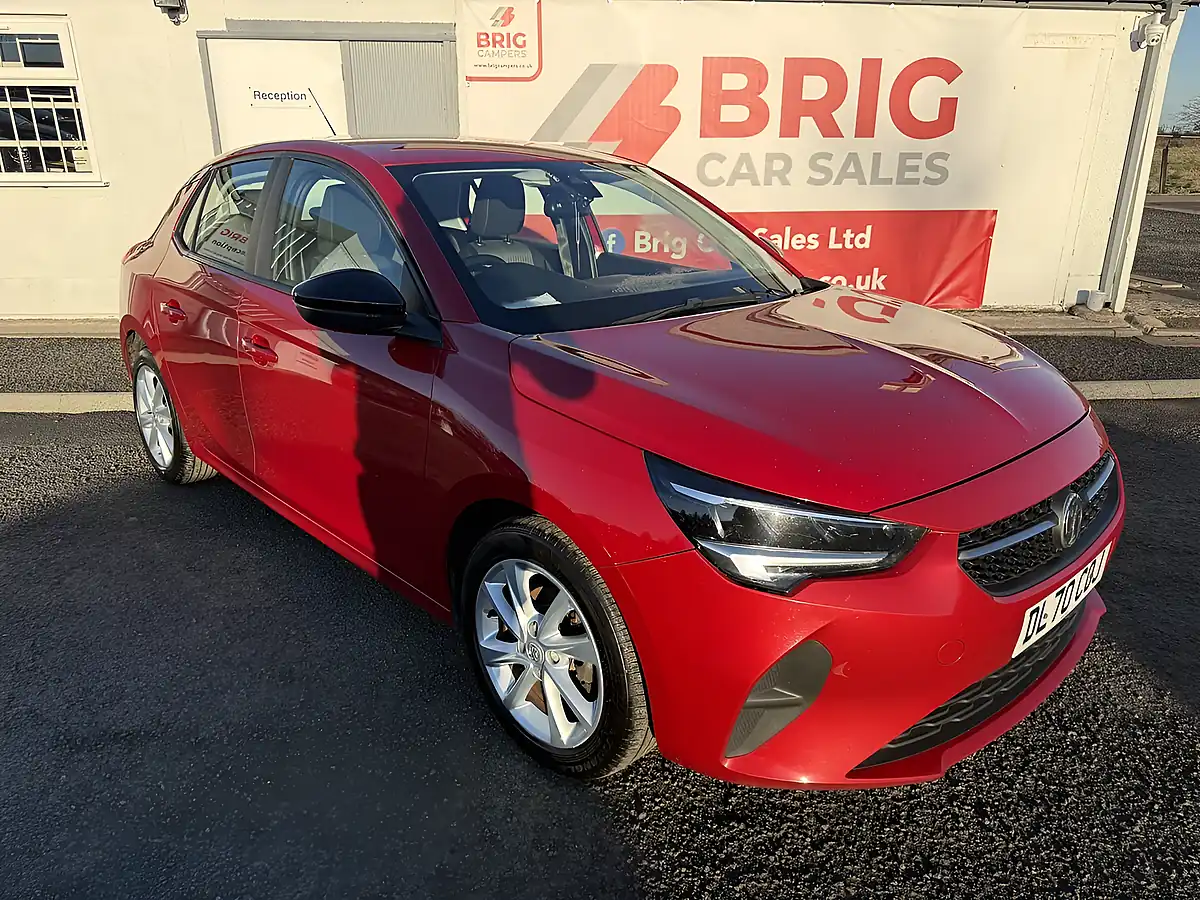 Used 2020 Vauxhall Corsa Se Premium Red - Front View
