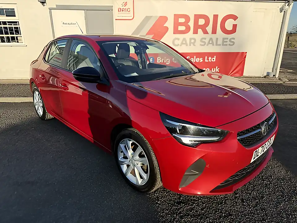Used 2020 Vauxhall Corsa Se Premium Red - Front View