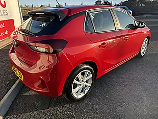 Used 2020 Vauxhall Corsa Se Premium Red - Interior and Exterior details 7