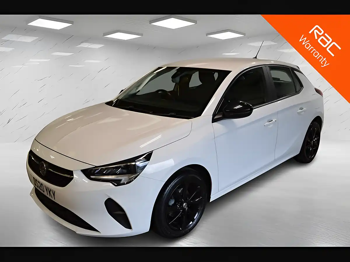 Used 2020 Vauxhall Corsa Se Premium Summit White - Front View