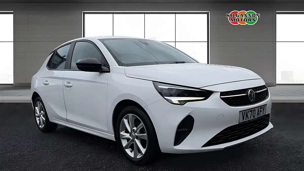 Used 2020 Vauxhall Corsa Se Premium White - Front View