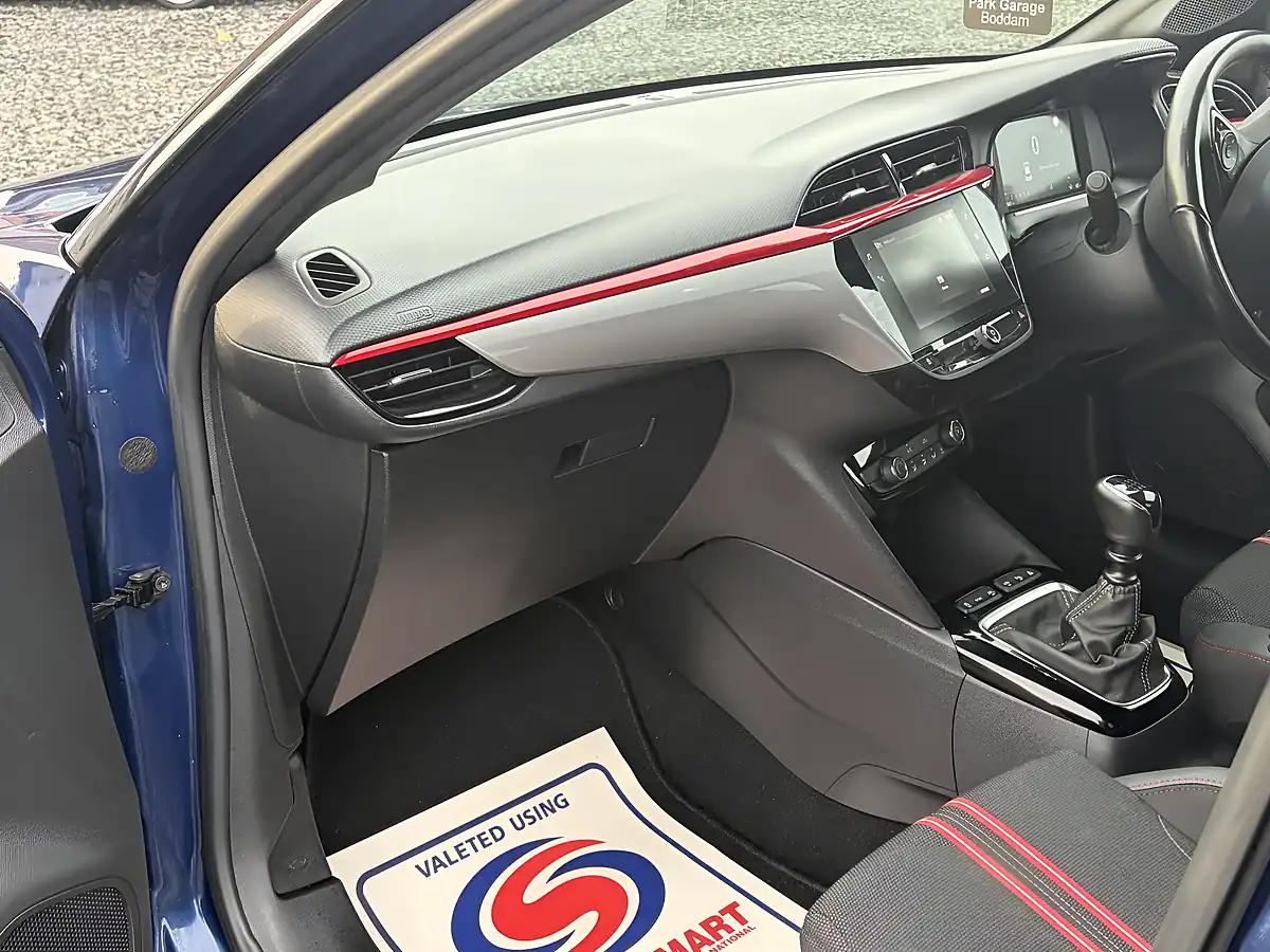 Used 2020 Vauxhall Corsa Sri Blue - Interior and Exterior details 11