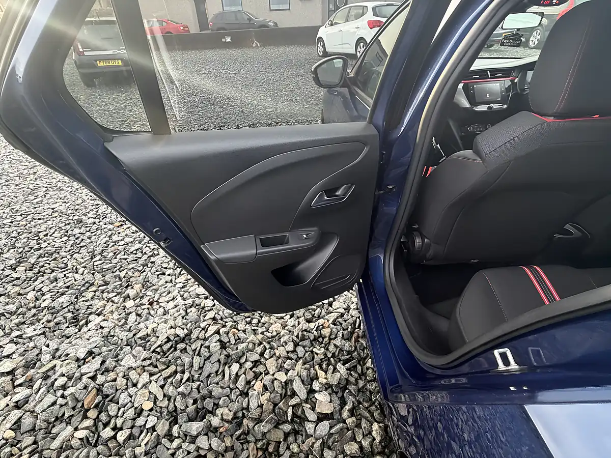 Used 2020 Vauxhall Corsa Sri Blue - Interior and Exterior details 14