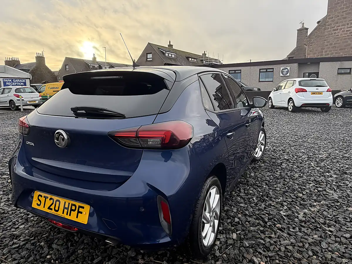 Used 2020 Vauxhall Corsa Sri Blue - Interior and Exterior details 6