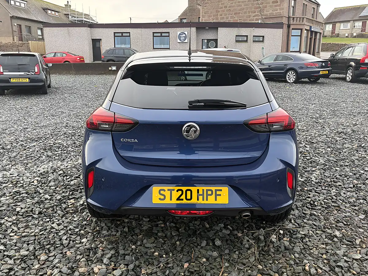 Used 2020 Vauxhall Corsa Sri Blue - Interior and Exterior details 7