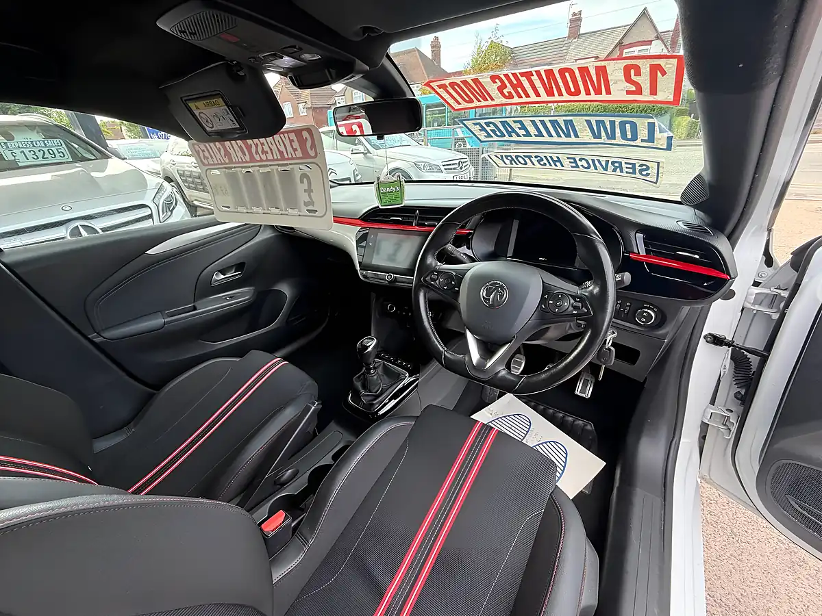 Used 2020 Vauxhall Corsa Sri Nav White - Interior and Exterior details 15