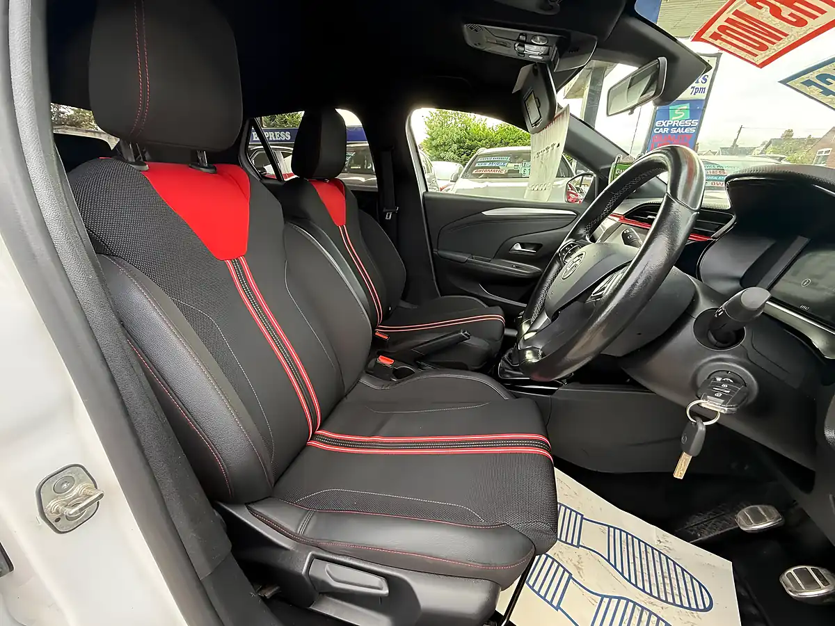 Used 2020 Vauxhall Corsa Sri Nav White - Interior and Exterior details 16