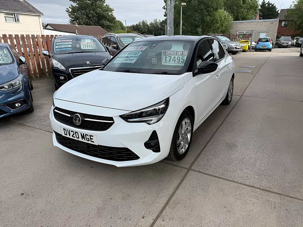 Used 2020 Vauxhall Corsa Sri Nav White - Interior and Exterior details 7