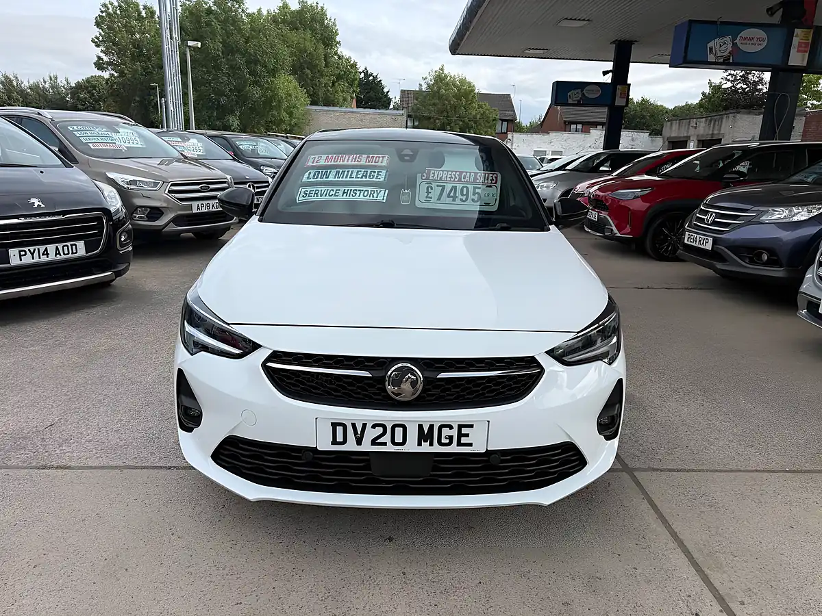 Used 2020 Vauxhall Corsa Sri Nav White - Interior and Exterior details 8