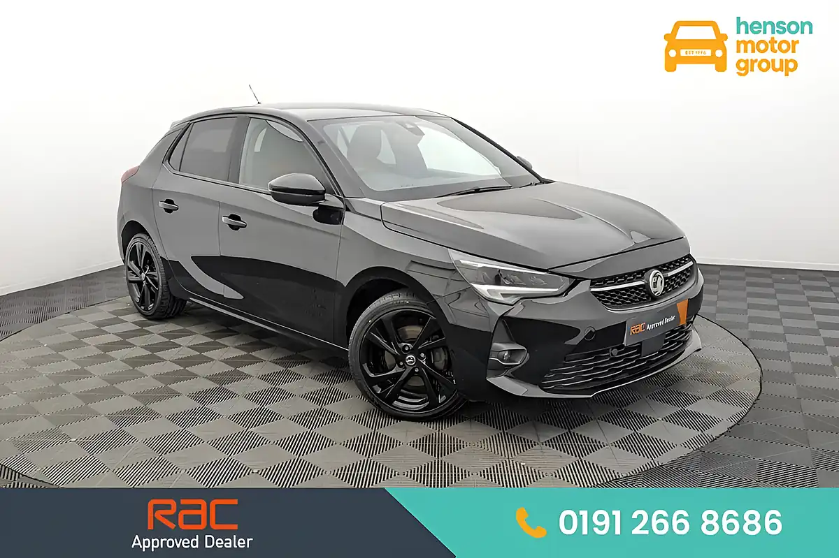 Used 2020 Vauxhall Corsa Sri Premium Black - Front View