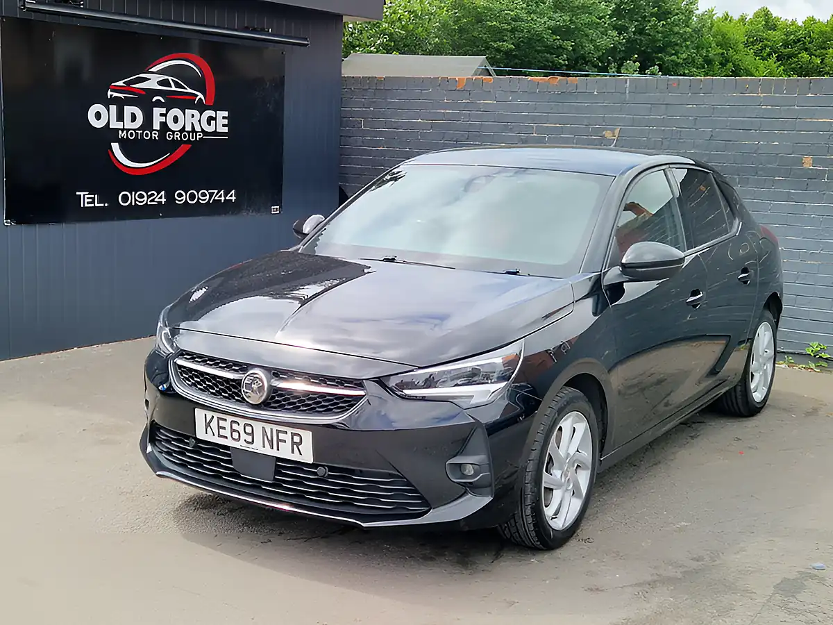 Used 2020 Vauxhall Corsa Sri Premium Black - Front View